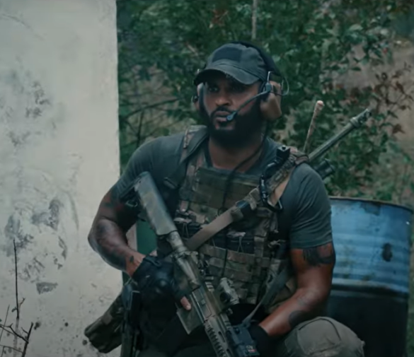 Ricky Whittle’s Workout Routine and Diet for His Role in “Land of Bad”